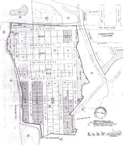 Sai Chandana Layout Plan 2 (LP # 5/2010)